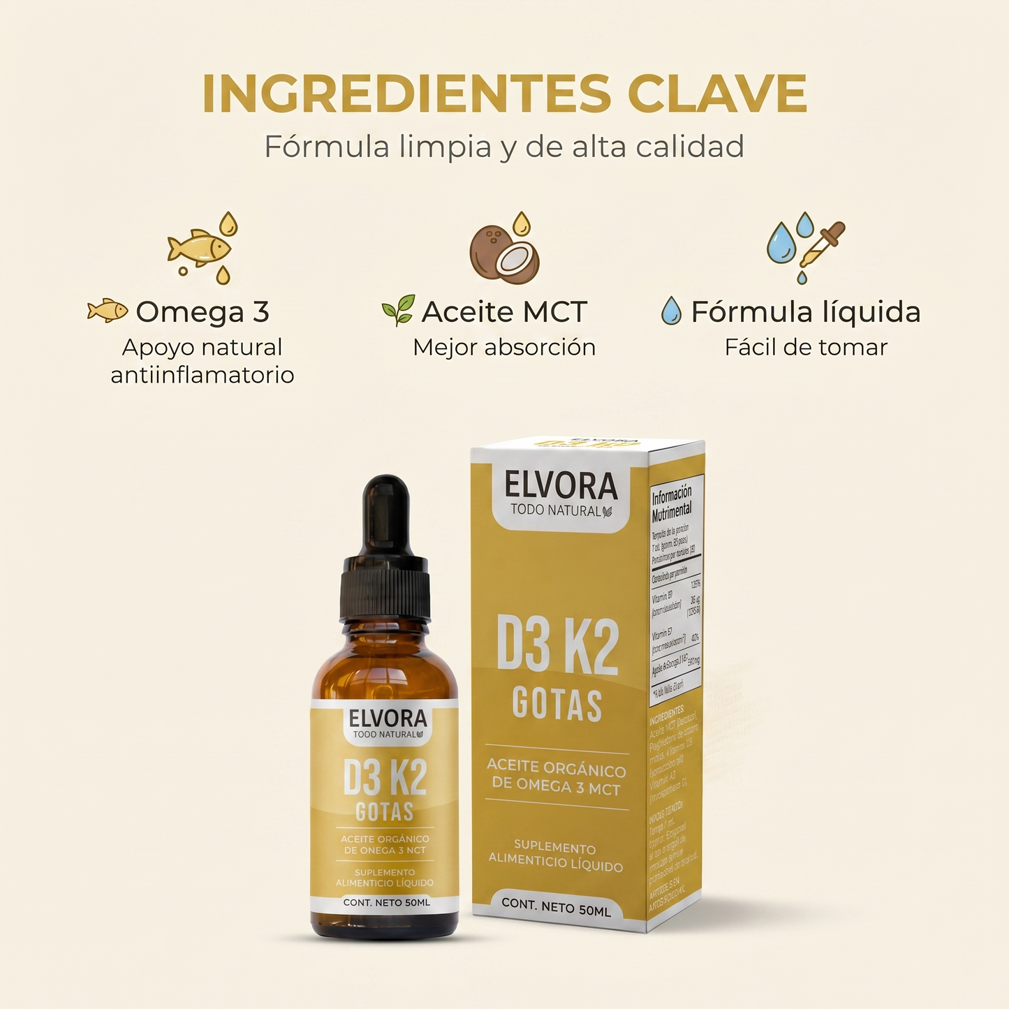 Elvora® | Desinflamación y Ligereza Diaria