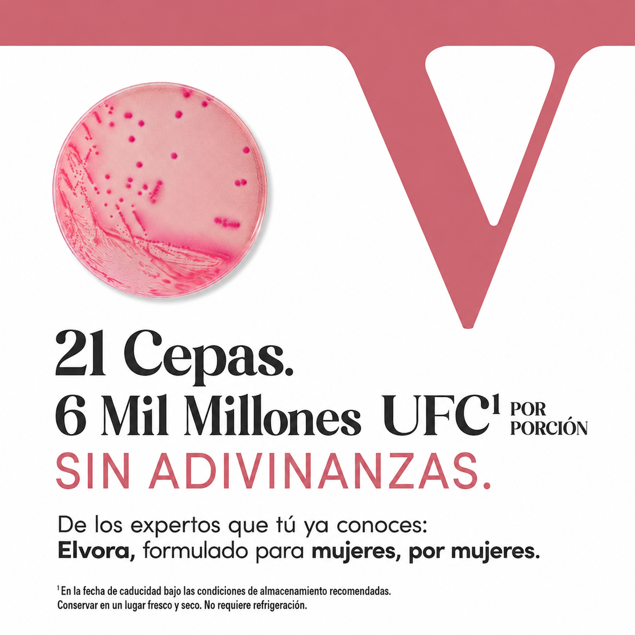 Elvora® | Probiótico Vaginal