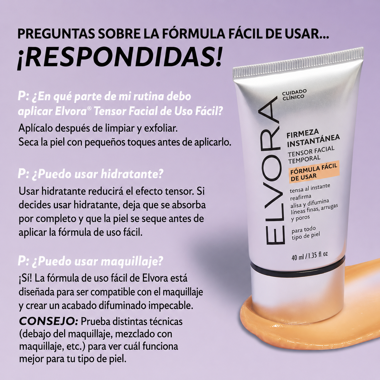 Elvora® | Tensor Facial Instantáneo