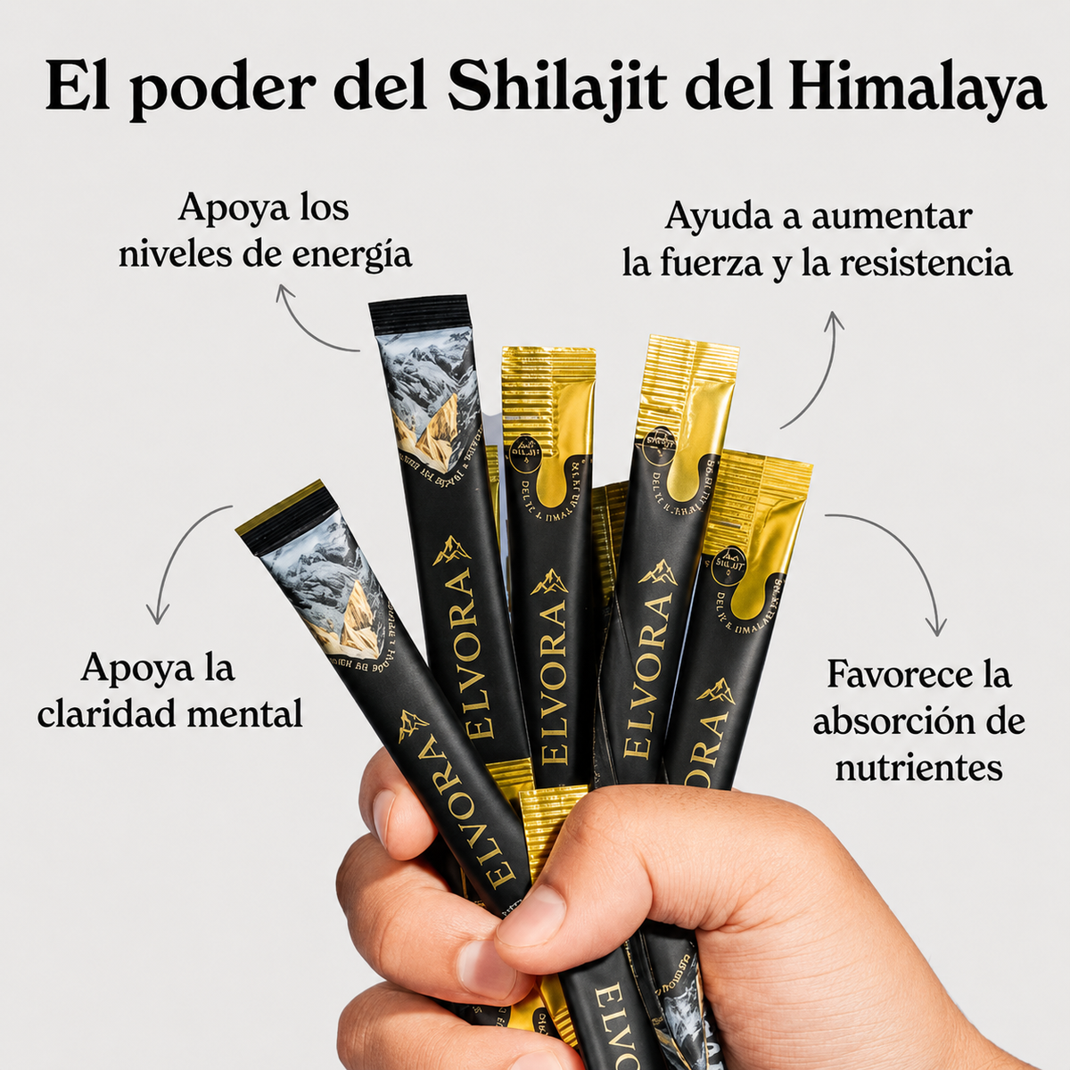 Elvora® | Miel Energética con Shilajit