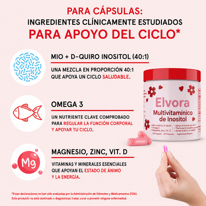 Elvora® Multivitamínico de Inositol