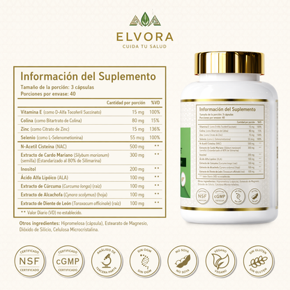 Elvora® | Limpiador de Hígado y Bienestar Interno