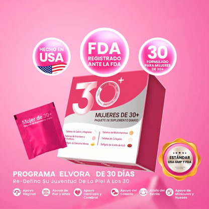 Suplemento diario para mujeres Beautypack | Elvora