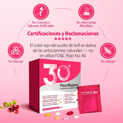 Suplemento diario para mujeres Beautypack | Elvora